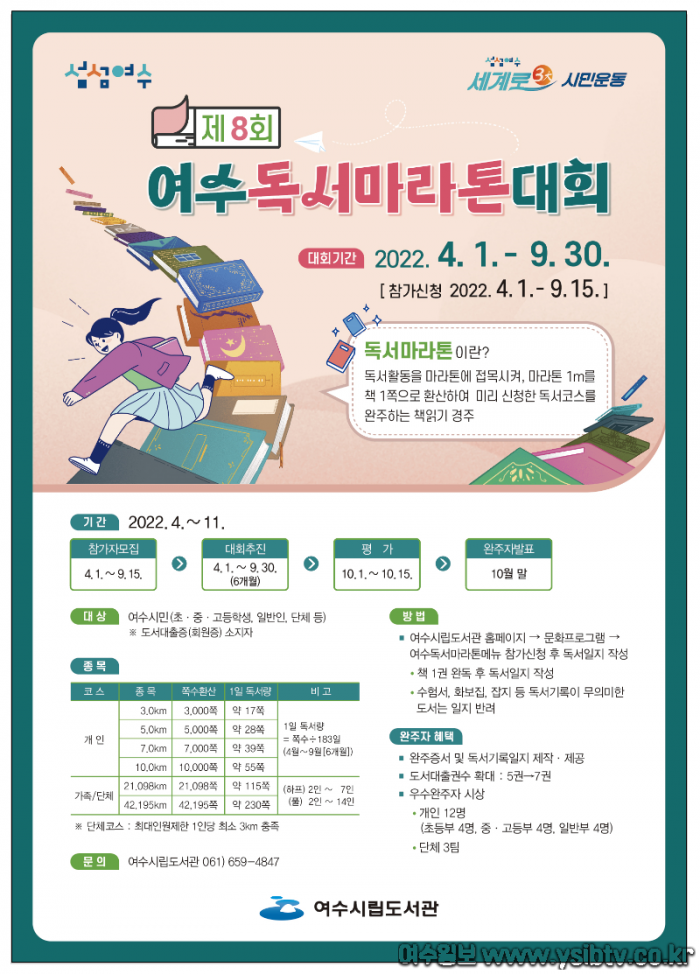 7. 여수시, “함께 읽어요” 제8회 여수독서마라톤대회 개최.png