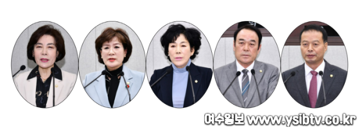 [크기변환](좌) 진명숙·이미경·홍현숙·주재현·송하진 의원.png