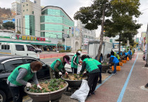 여수시 월호동, 새봄 맞아 자투리땅 꽃밭 가꾸기에 구슬땀