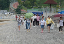 시전초등학교 울림봉사단 웅천해변 정화 활동, 깨끗한 여수바다 만들기