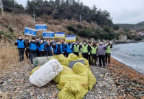 여수시 남면, 민관 합동 해안가 청결활동 '구슬땀'