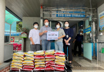 소나무재가노인복지센터, 추석 앞두고 충무동에 따뜻한 온정 전달