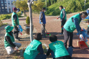 여수시 시전동 바르게살기와 새마을협의회, 합동 청결활동 나서