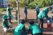 여수시 시전동 바르게살기와 새마을협의회, 합동 청결활동 나서