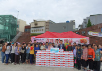 여수낭만포차 상인, 300만 원 상당 김치 나눔