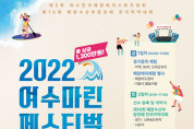 해양레저스포츠의 향연, ‘2022 여수마린페스티벌’ 열린다