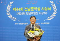 2021년 전남문학상 시상식 열려, 임호상 시인 외 수상