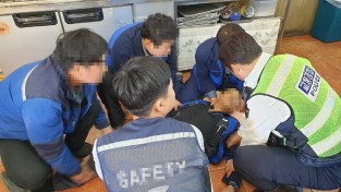 여수경찰서, 식당서 쓰러진 응급환자 신속 ‘구호조치’