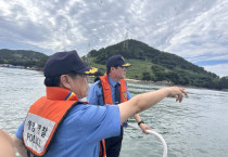 여수해경, 추석 연휴 서해해경청 이종욱 안전총괄부장 해양 안전 점검을 위해 일선 현장 방문