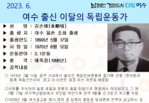 여수시, 6월의 독립운동가 율촌 태생 ‘김순배 선생’ 선정