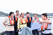 여수시의회 해양도시건설위, 고수온 피해 양식장 피해상황 점검