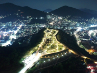 물 빛 어린 밤바다 담긴 자연친화 ’남산공원’ 탄생