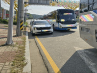 기본적인 행정이라도 똑바로 하라, 주삼동 출퇴근 정류장 사고 위험 경고등