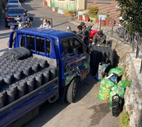 여수한려로타리클럽, 만덕동에서 ‘사랑의 연탄’ 나눔 봉사