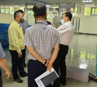 영산강유역환경청, 주요 정수장 코로나19 비상대응계획 현장 점검