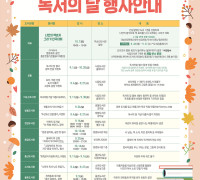 여수시립도서관, 제18회 ‘독서의 달’ 행사 개최