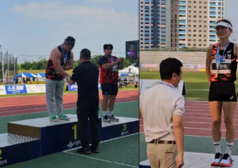 나주 전국실업육상대회서 메달 4개 쾌거 이룬 여수시청 육상팀