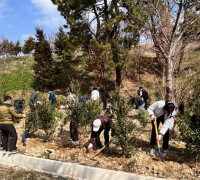 자연과의 공생, 여수시 ‘제79회 식목일 나무심기 행사’ 개최