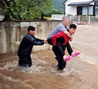 ‘잠기고 쓰러지고 무너지고’, 주말 사이 여수 400mm 폭우…물에 잠긴 남부지역