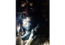 여수소방서, 겨울철 산악사고 실족 발목부상환자 구조활동 실시