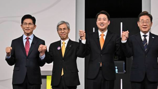 18일 대선 첫 TV 토론, 여론조사 ‘1위만 때리기’