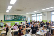 ‘바다 거북을 위해서 플라스틱 사용을 줄일게요!’, 안심초 생태전환 수업