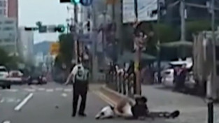 [기획취재] 킥보드 단속하다 뇌출혈… 책임은 누구에게 있는가