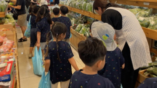 여천농협 하나로마트, 어린이 대상 식생활 체험교육 진행